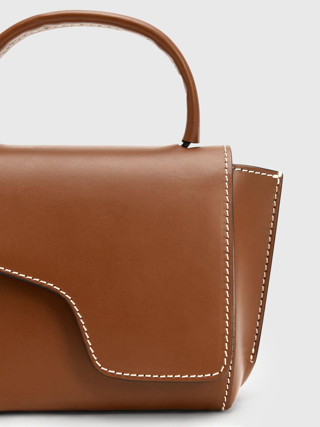 ATP Atelier Montalcino Leather Mini Handbag - Saint Bernard
