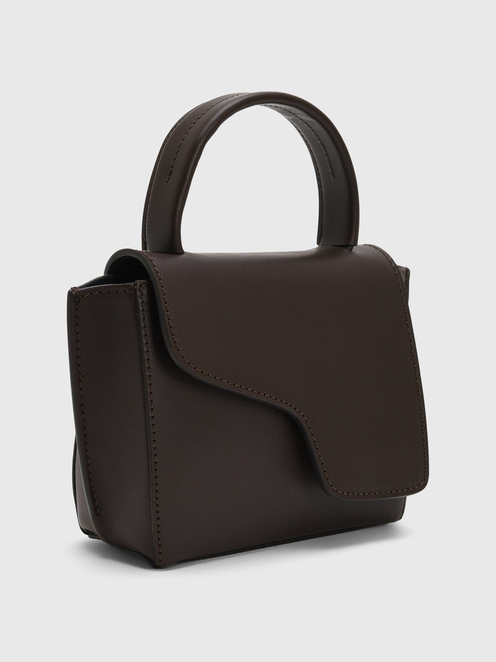 ATP Atelier Montalcino Leather Mini Handbag - Saint Bernard