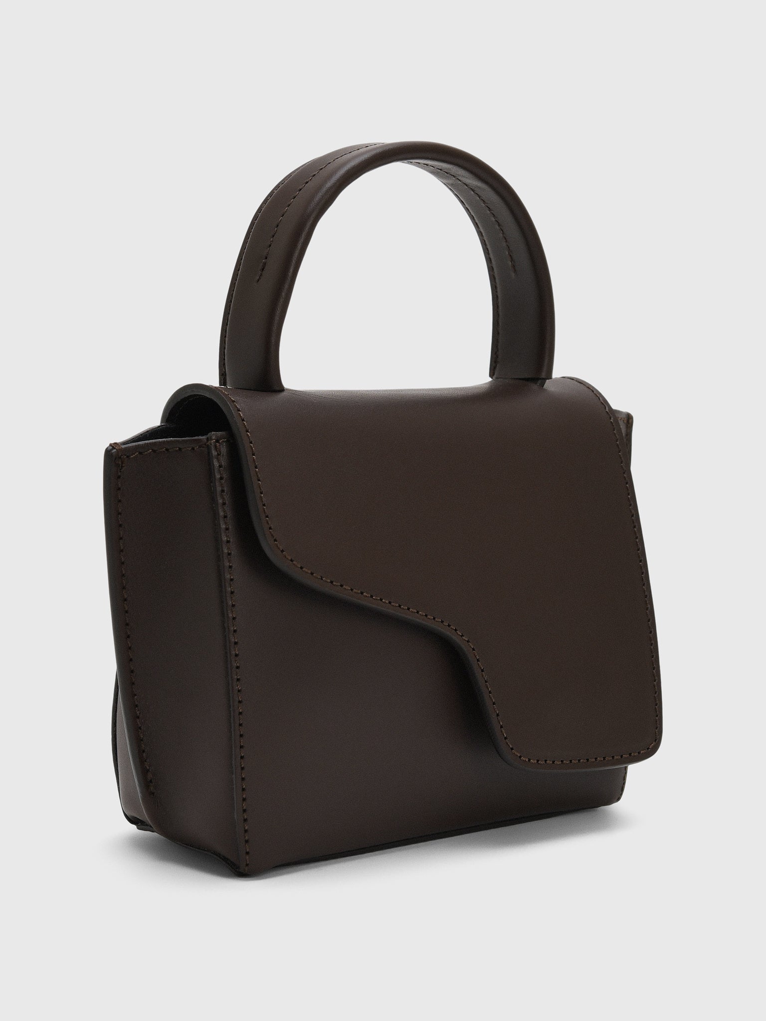 ATP Atelier Montalcino Leather Mini Handbag - Saint Bernard