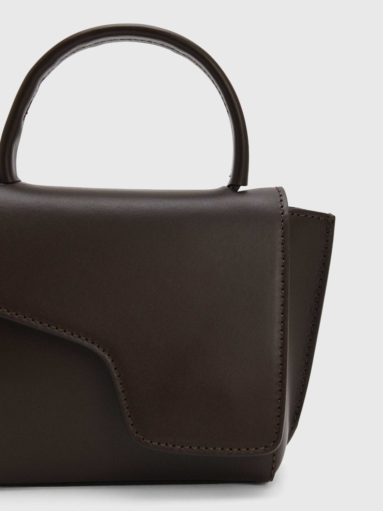 ATP Atelier Montalcino Leather Mini Handbag - Saint Bernard