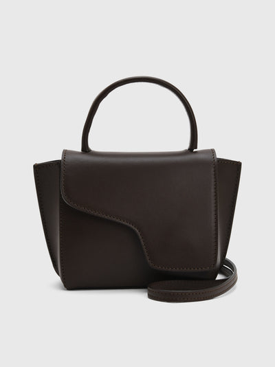ATP Atelier Montalcino Leather Mini Handbag - Saint Bernard