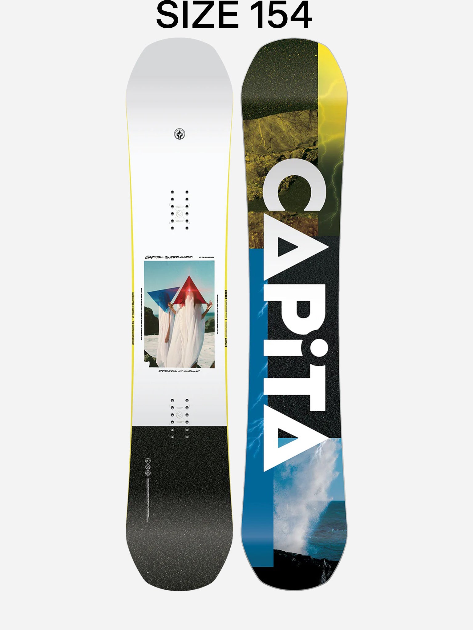 CAPiTA DEFENDERS OF AWESOME 154×FLUX TM Capita Defenders Of Awesome Snowboard 2024 | $549.95 | Saint Bernard
