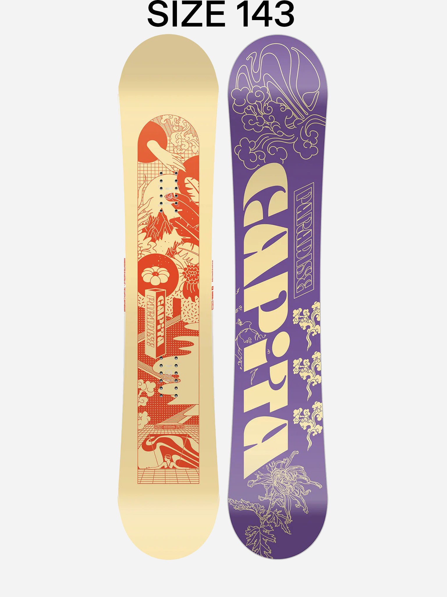 Capita Paradise Women's Snowboard 2024 | $459.95 | Saint Bernard