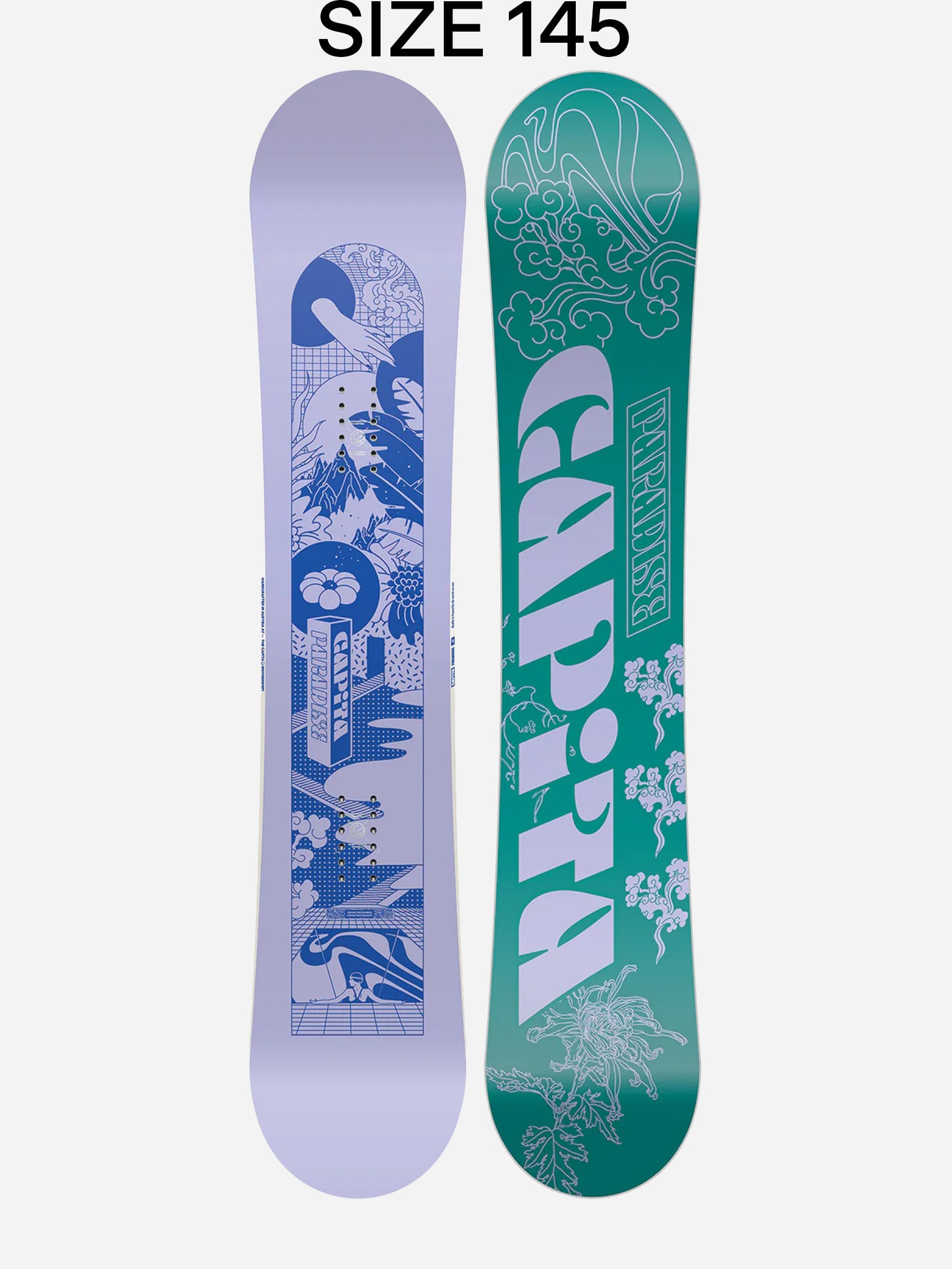 CAPiTA PARADISE 143 / UNION　レディースセット CAPiTA PARADISE 143 / UNION レディースセット CAPiTA Women's