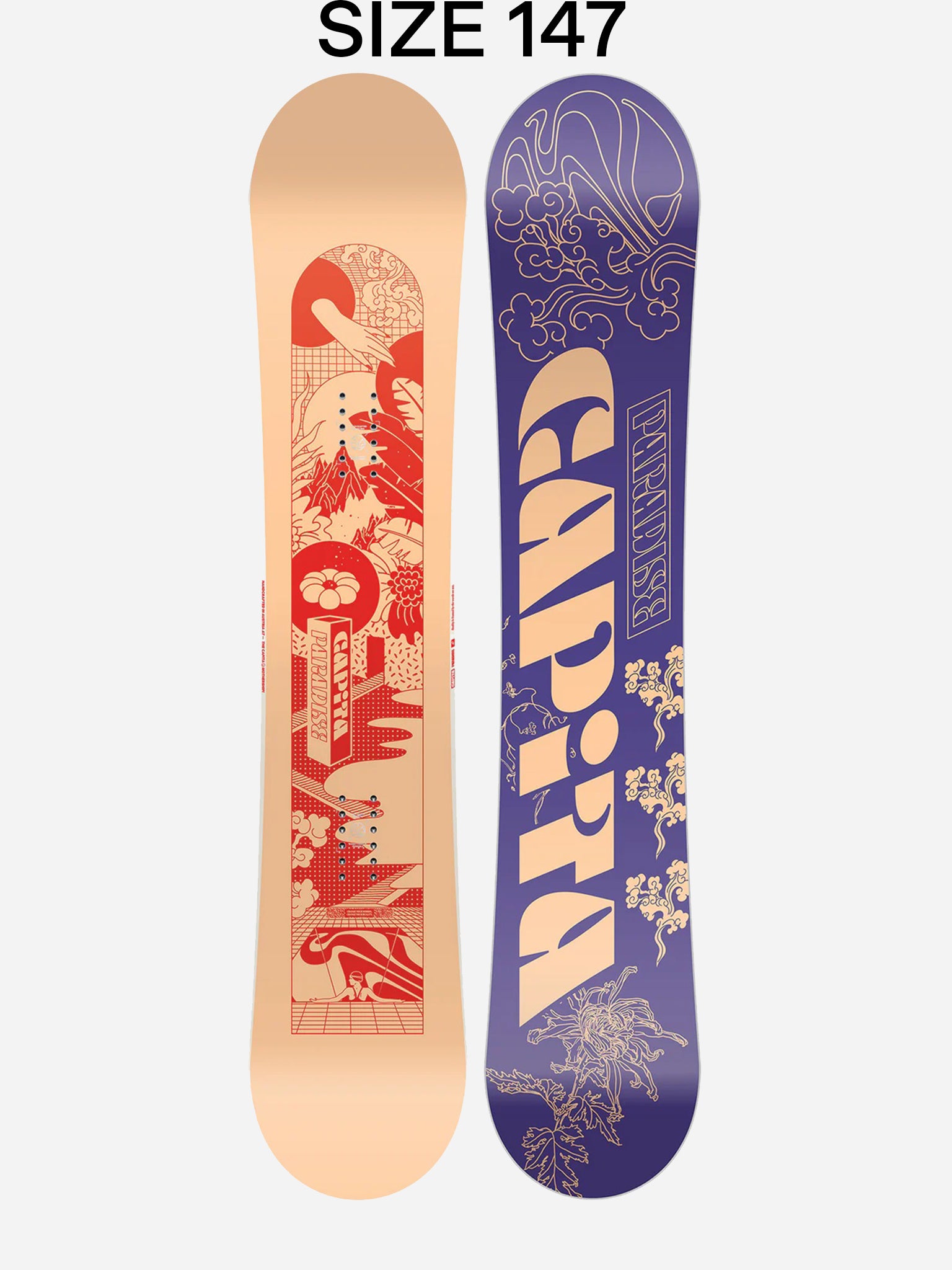 Capita Paradise Women's Snowboard 2024 | $459.95 | Saint Bernard