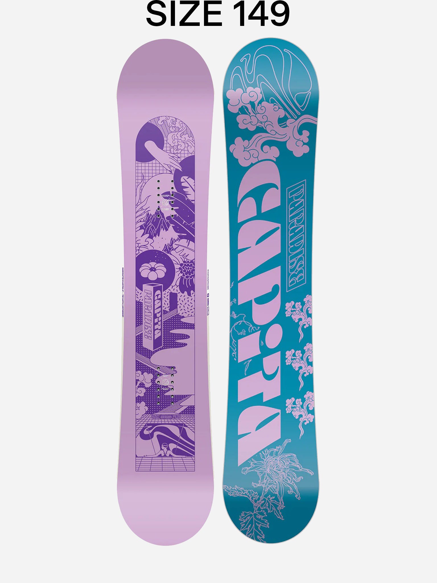 Capita Paradise Women's Snowboard 2024 | $459.95 | Saint Bernard