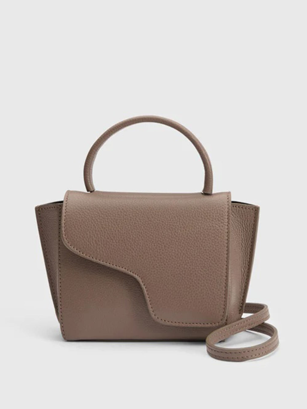 ATP Atelier Montalcino Leather Mini Handbag - Saint Bernard
