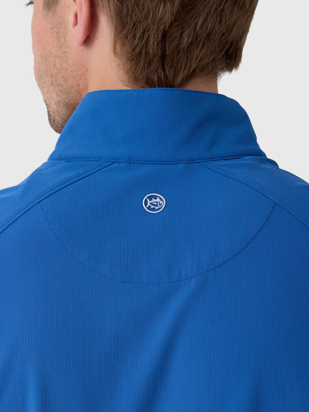 Southern Tide Men's Seabreeze Performance Pullover - Saint Bernard