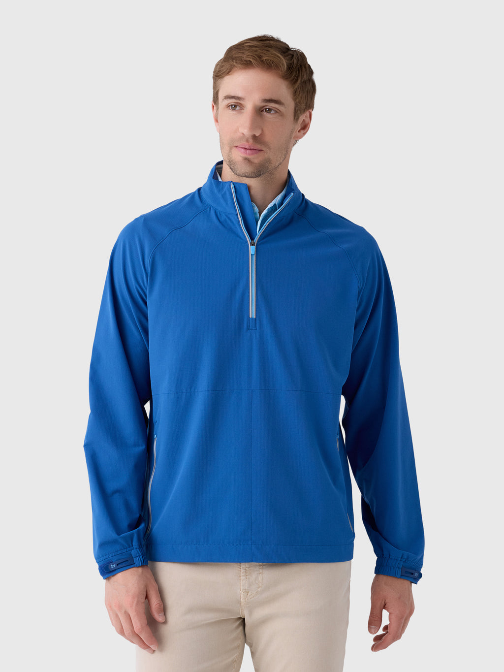 Southern Tide Men's Seabreeze Performance Pullover - Saint Bernard