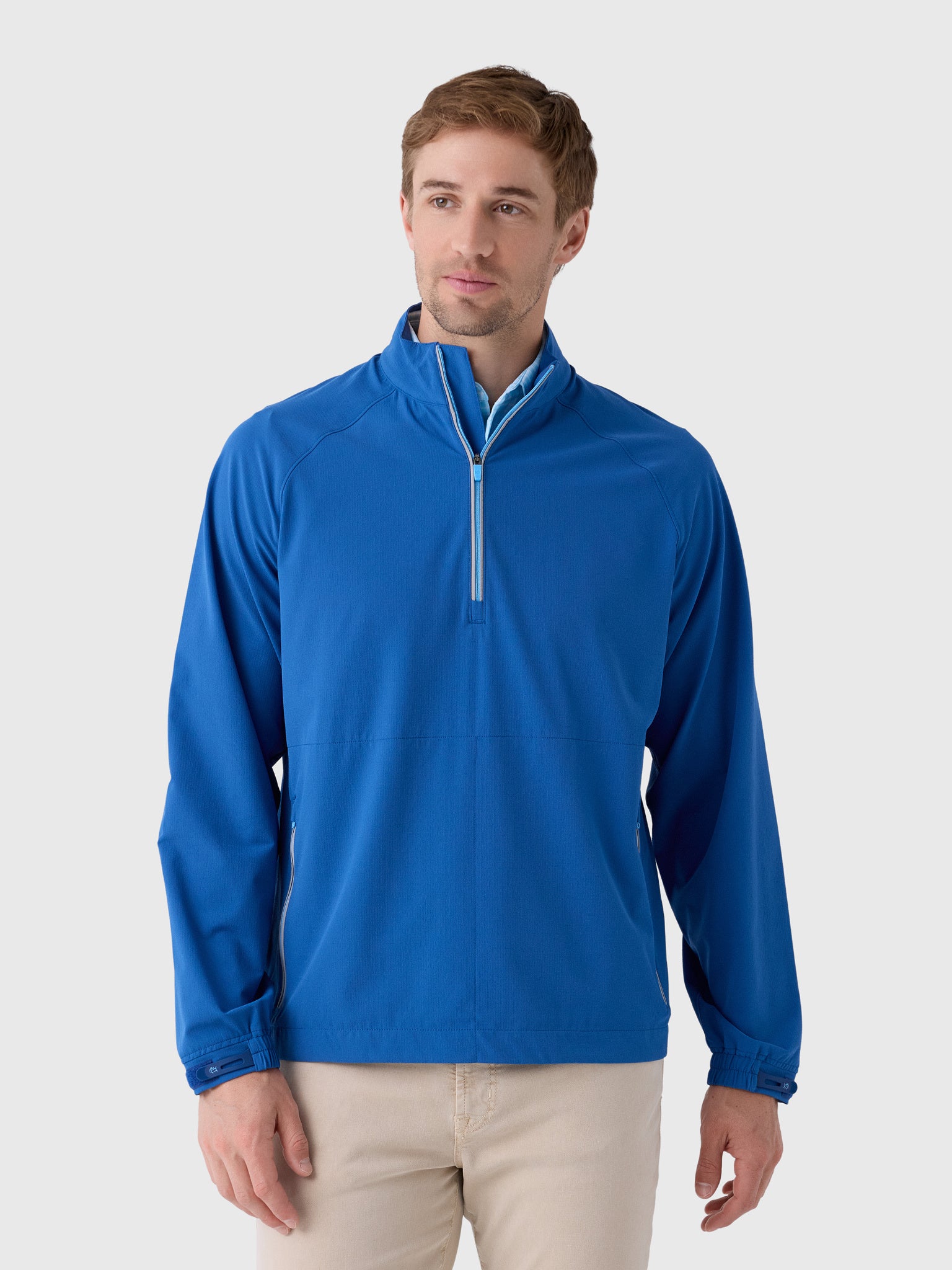 Southern Tide Men's Seabreeze Performance Pullover - Saint Bernard