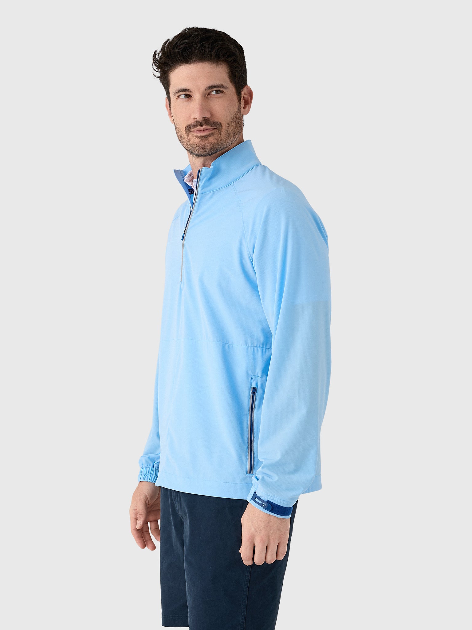 Southern Tide Men's Seabreeze Performance Pullover - Saint Bernard