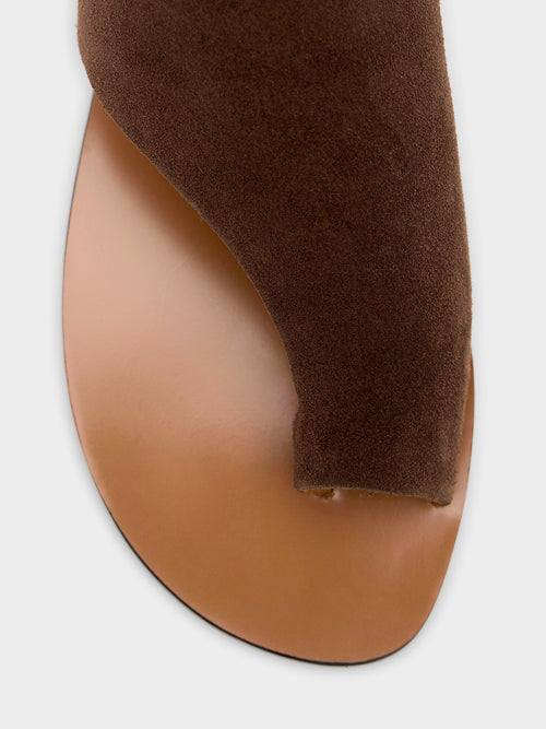 ATP Atelier Women's Rosa Suede Cutout Sandal