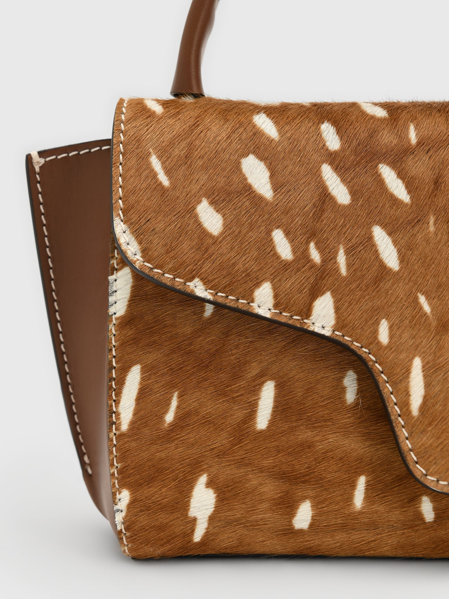ATP Atelier Montalcino Leather Mini Handbag - Saint Bernard