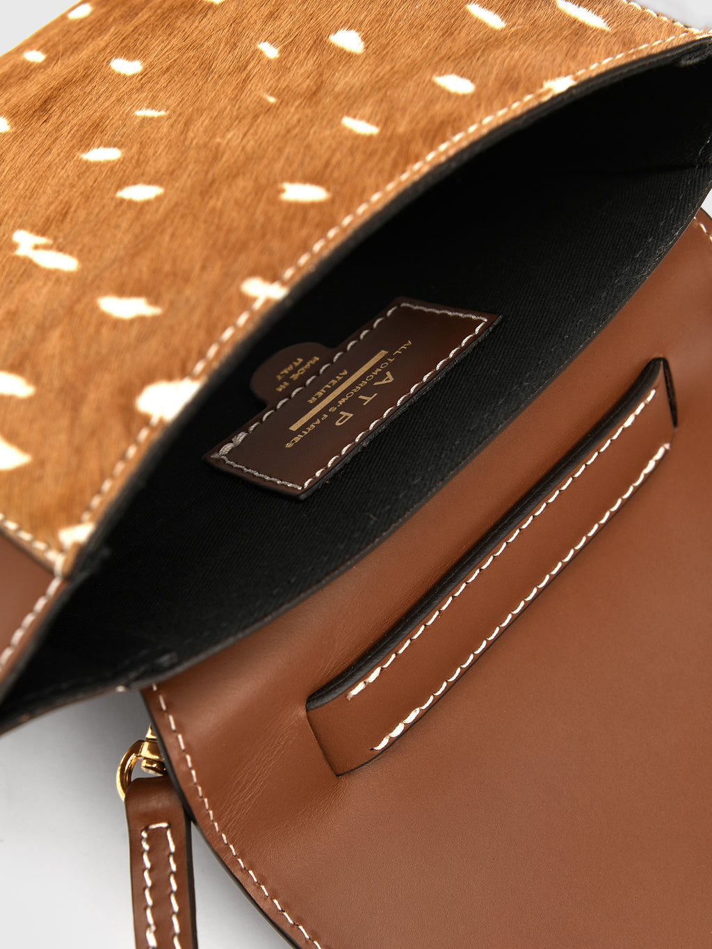 ATP Atelier Montalcino Leather Mini Handbag - Saint Bernard