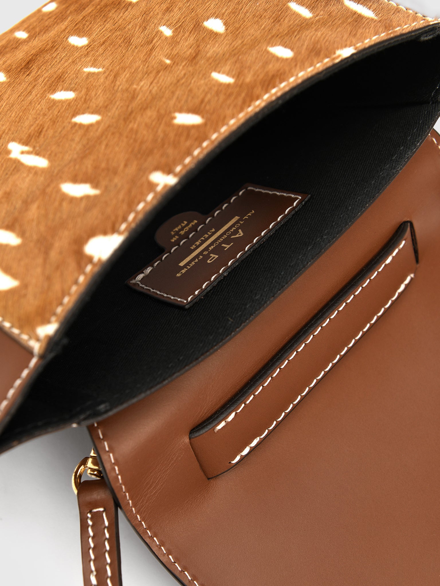 ATP Atelier Montalcino Leather Mini Handbag - Saint Bernard