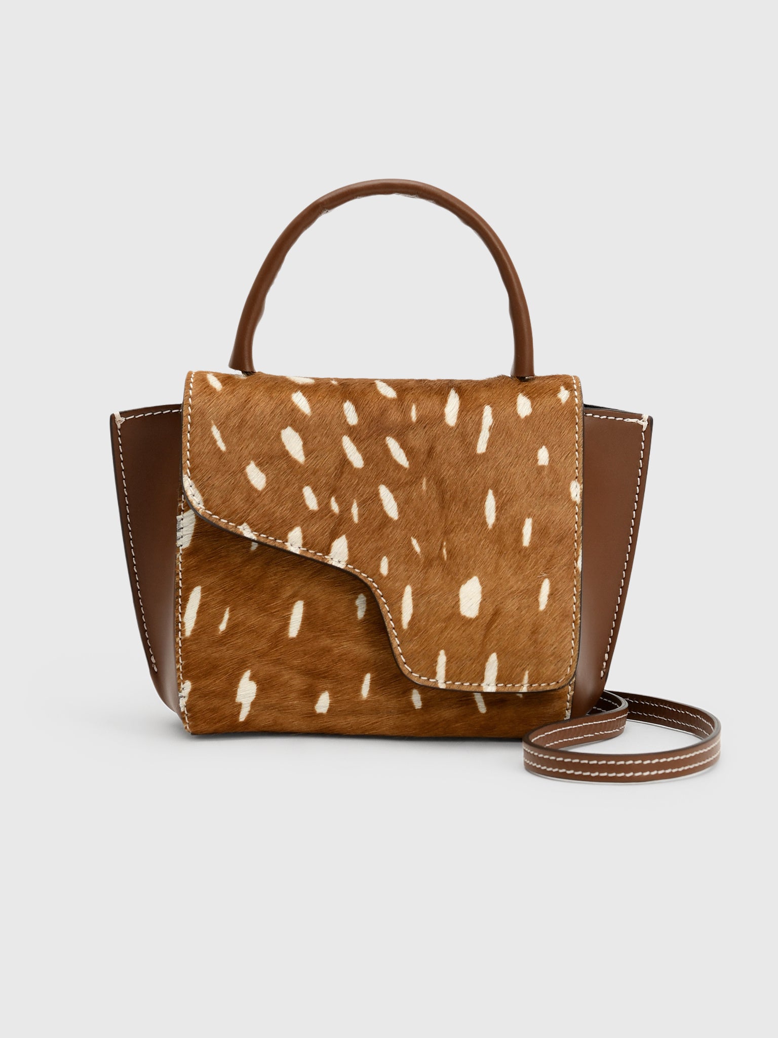 ATP Atelier Montalcino Leather Mini Handbag - Saint Bernard