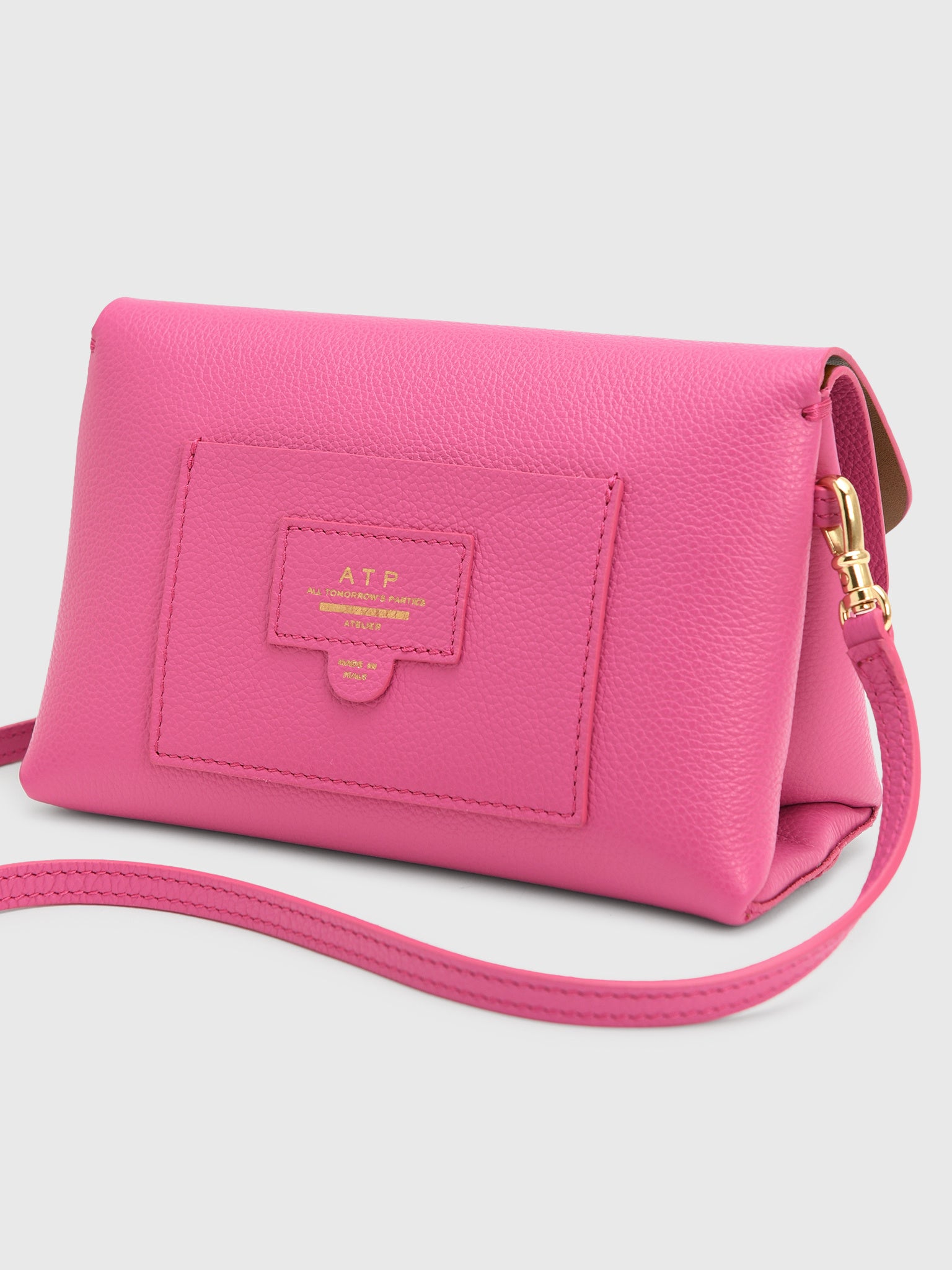 ATP Atelier Scarlino Leather Pouch Bag - Saint Bernard