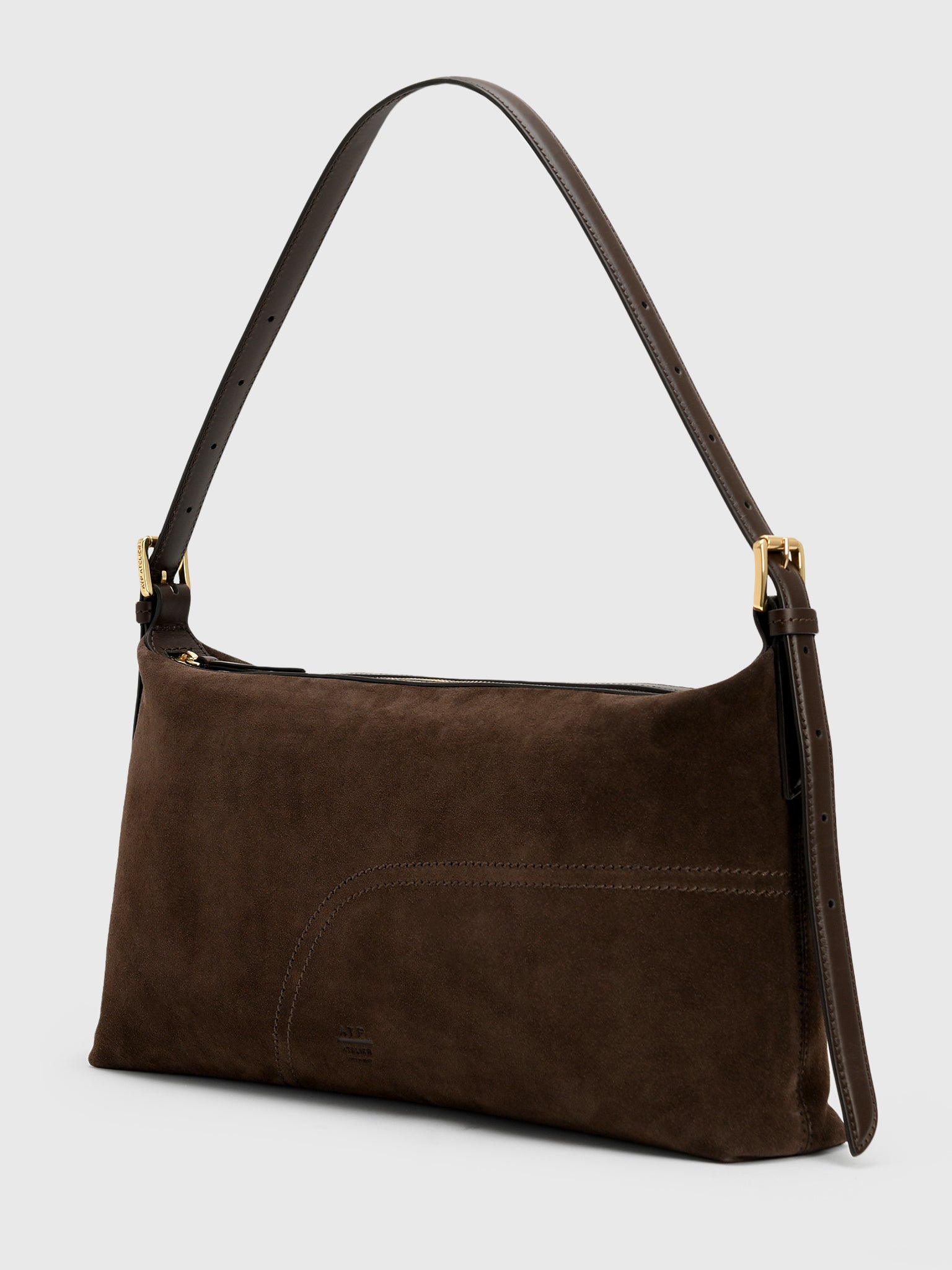 ATP Atelier Castellare Suede Shoulder Bag - Saint Bernard