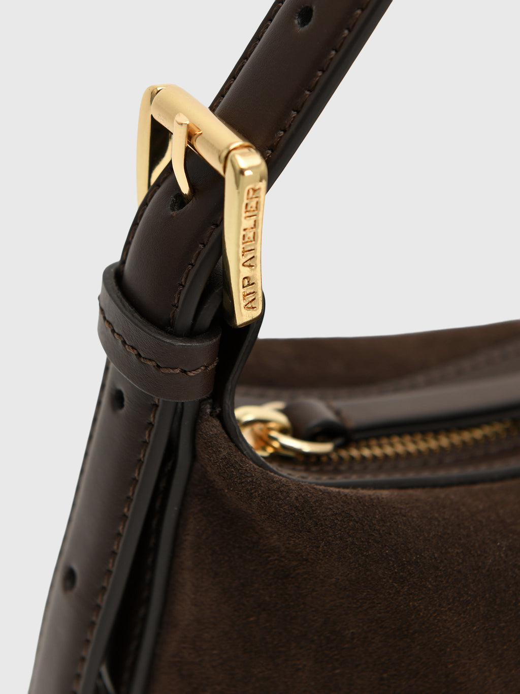 ATP Atelier Castellare Suede Shoulder Bag - Saint Bernard