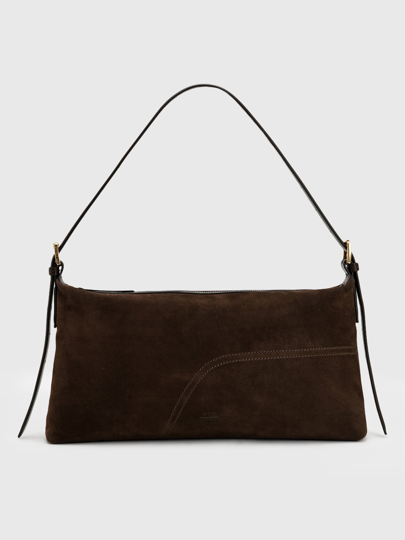 ATP Atelier Castellare Suede Shoulder Bag - Saint Bernard