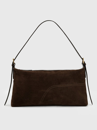 ATP Atelier Castellare Suede Shoulder Bag - Saint Bernard