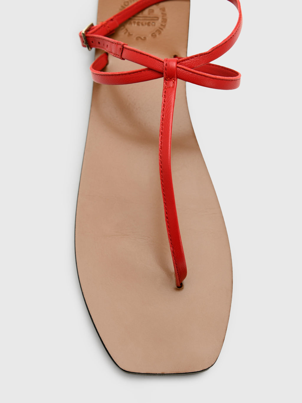ATP Atelier Women's Alassio Nappa Flat Sandal - Saint Bernard