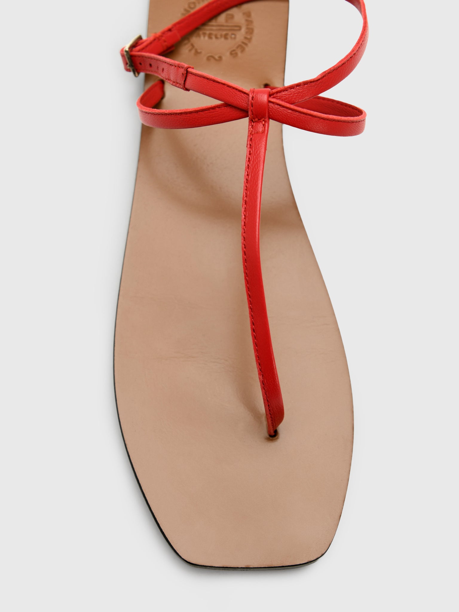 ATP Atelier Women's Alassio Nappa Flat Sandal - Saint Bernard