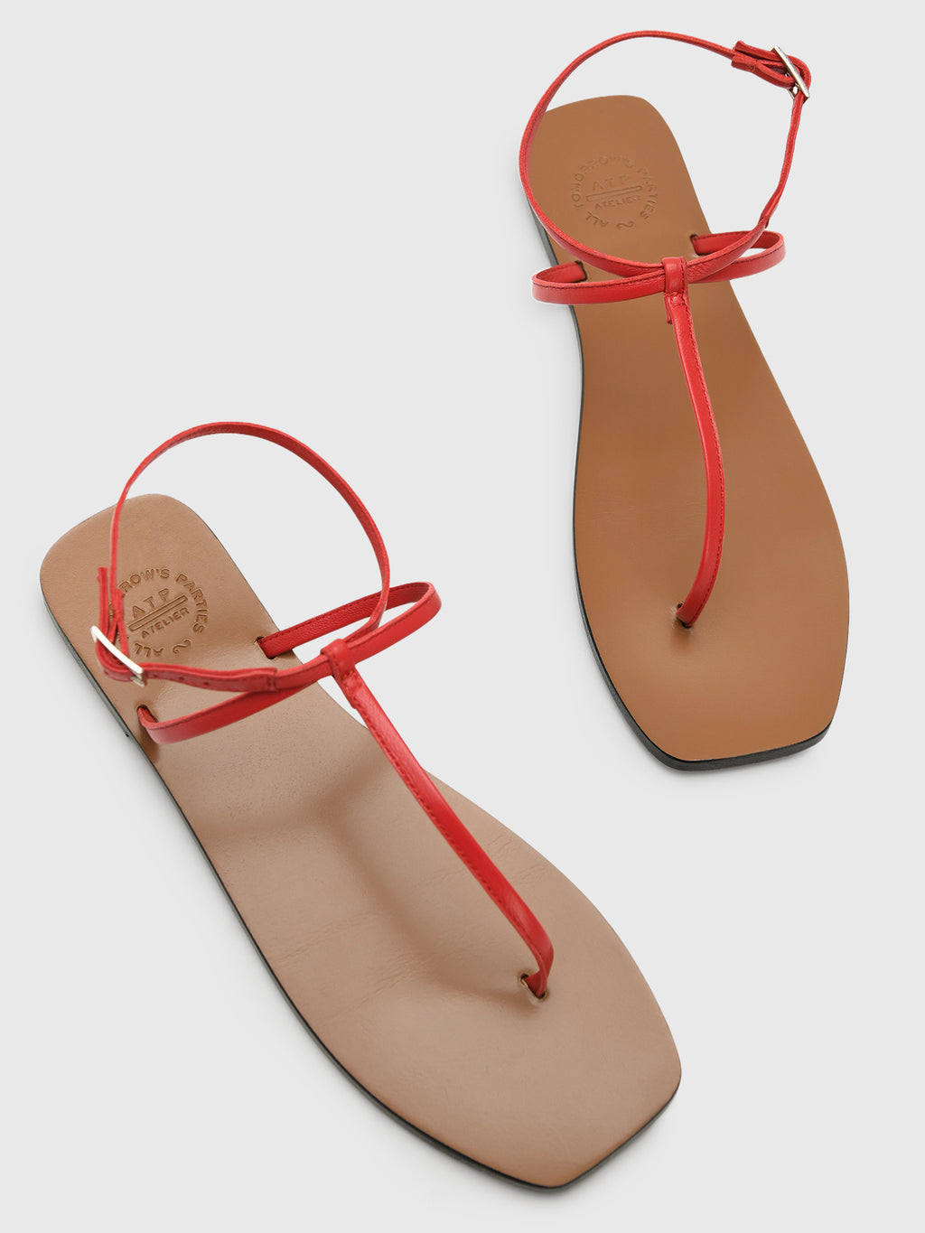 ATP Atelier Women's Alassio Nappa Flat Sandal - Saint Bernard