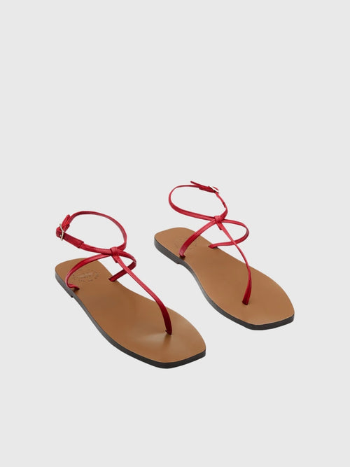 ATP Atelier Women's Alassio Nappa Flat Sandal