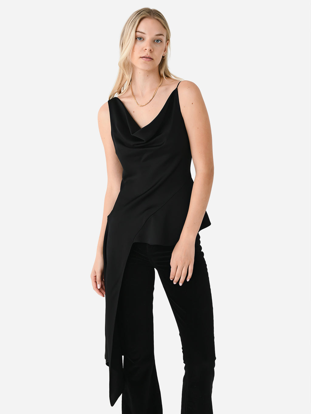 Simkhai Women's Ronnie Asymmetric Tank Top - Saint Bernard