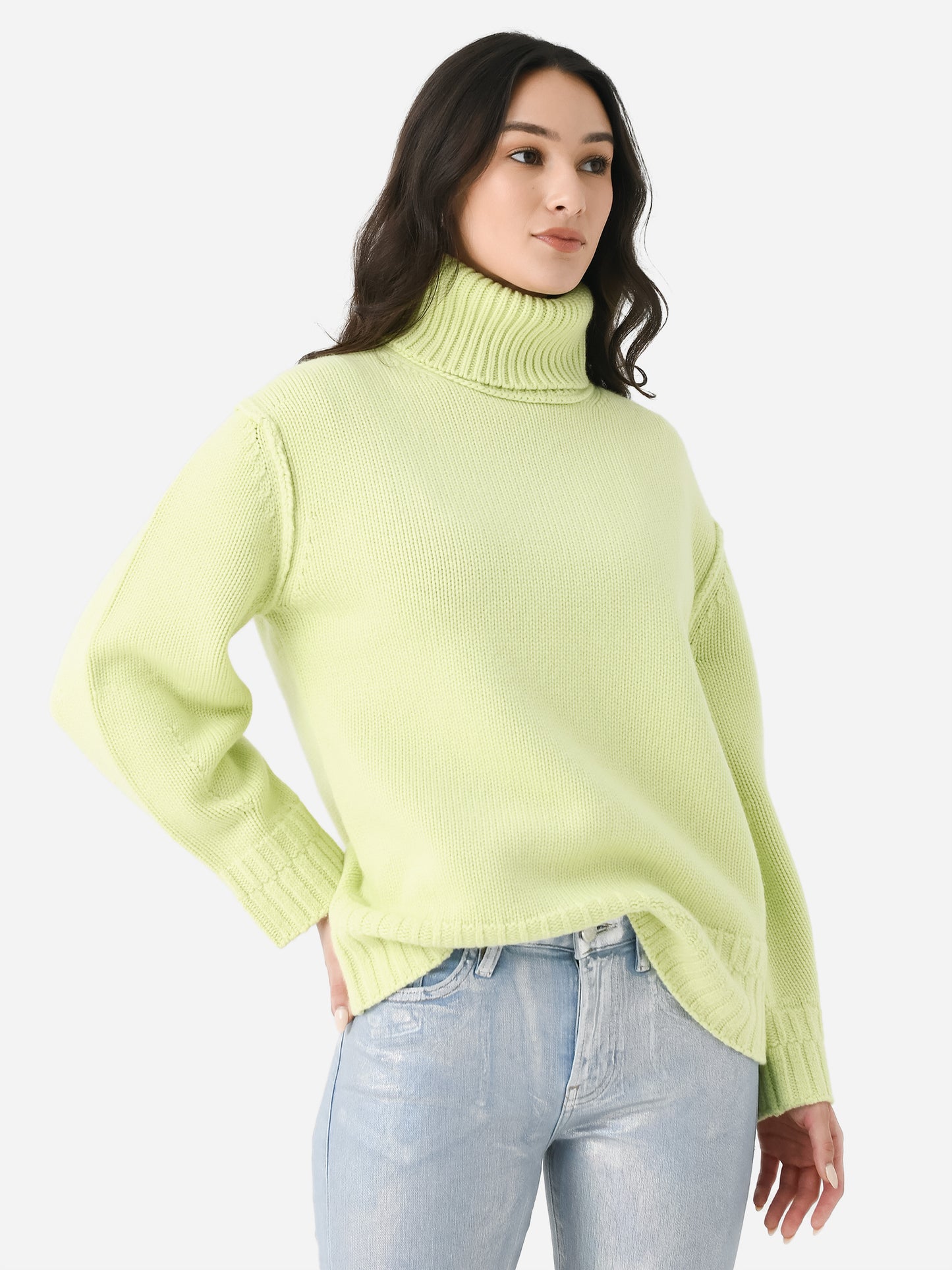Simkhai Women's Leylani Turtleneck Sweater