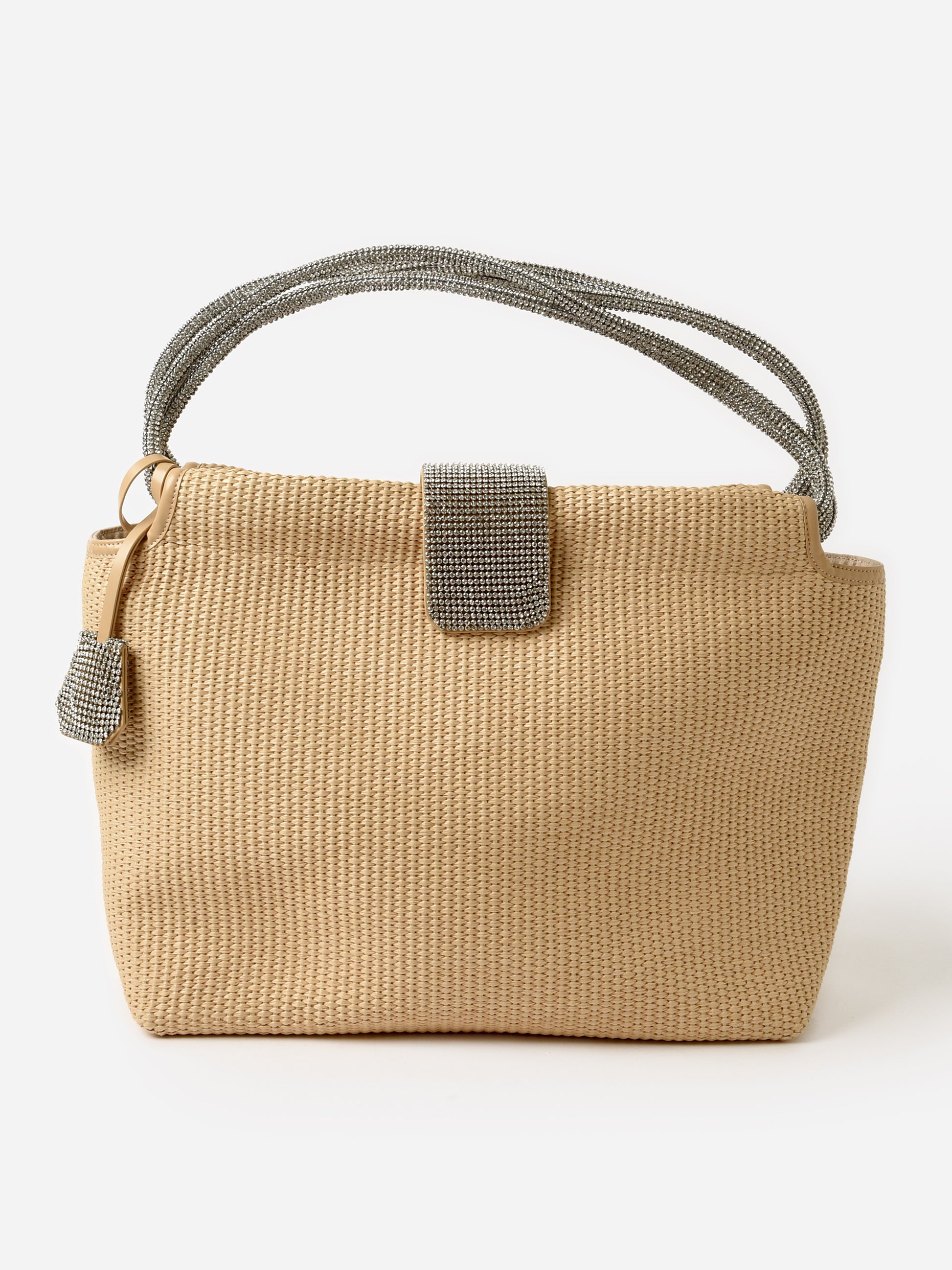 Simkhai Jade Raffia Tote Bag - Saint Bernard