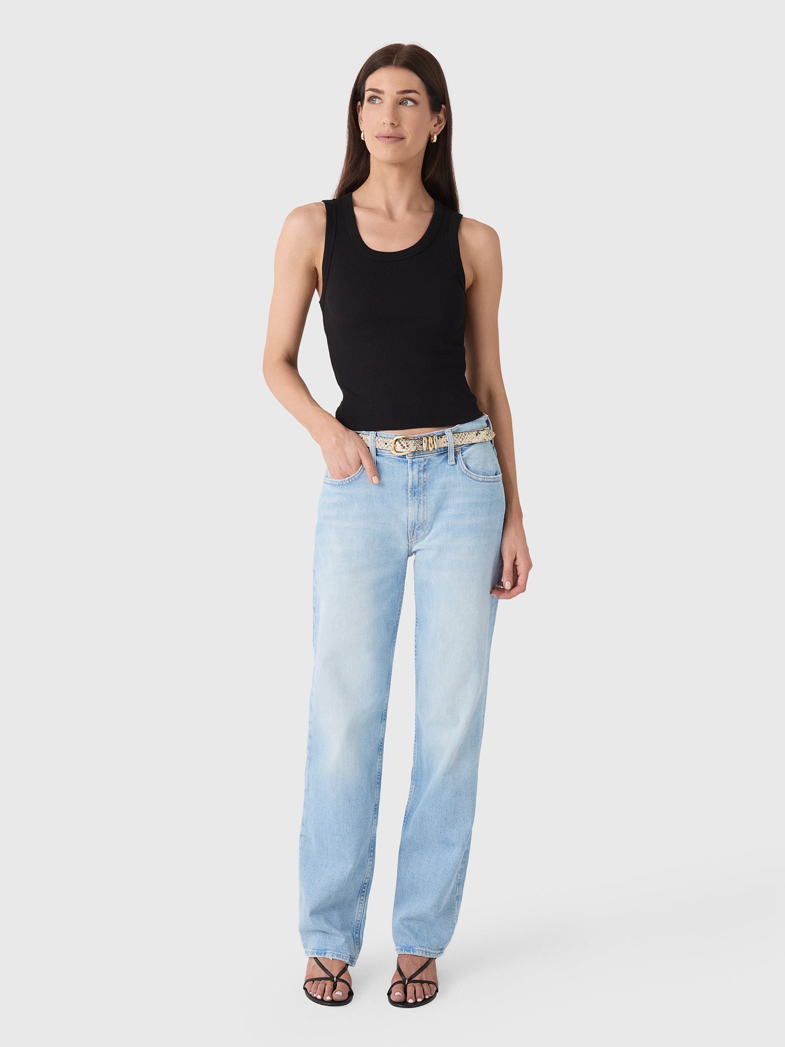 Mother Women's The Newbie Skimp Jean - Saint Bernard