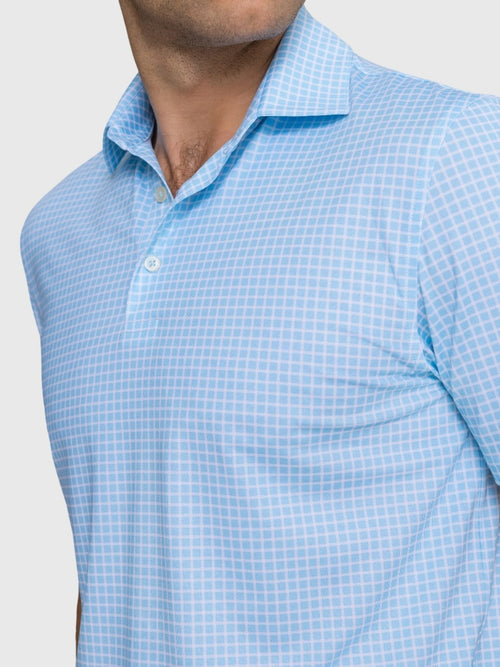 Southern Tide Men's Driver Dunes Edge Plaid Polo