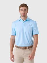 Southern Tide Men's Driver Dunes Edge Plaid Polo - Saint Bernard