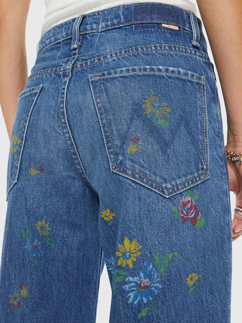 Mother Women's The Rerun Zip Sneak Jean