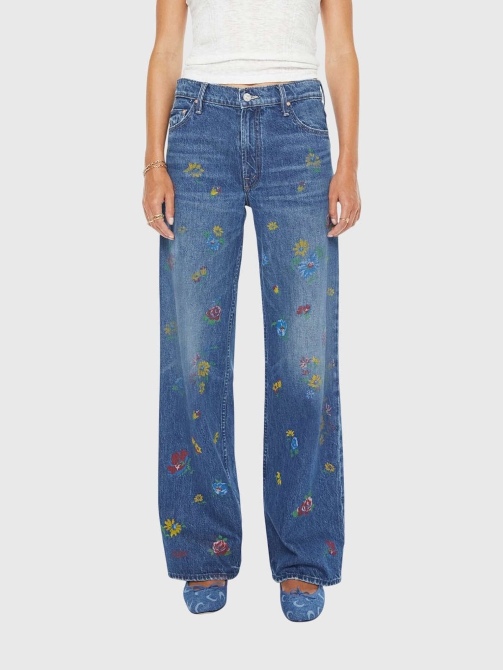 Mother Women's The Rerun Zip Sneak Jean