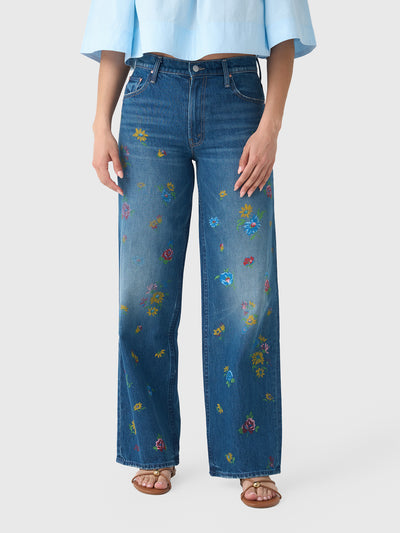 Mother Women's The Rerun Zip Sneak Jean - Saint Bernard