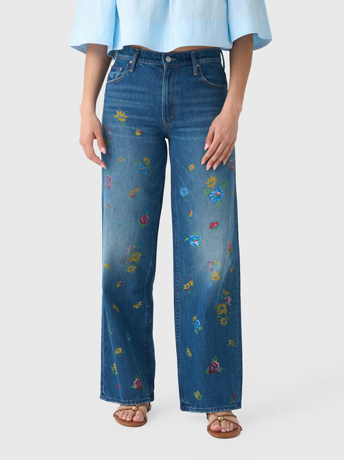 Mother Women's The Rerun Zip Sneak Jean