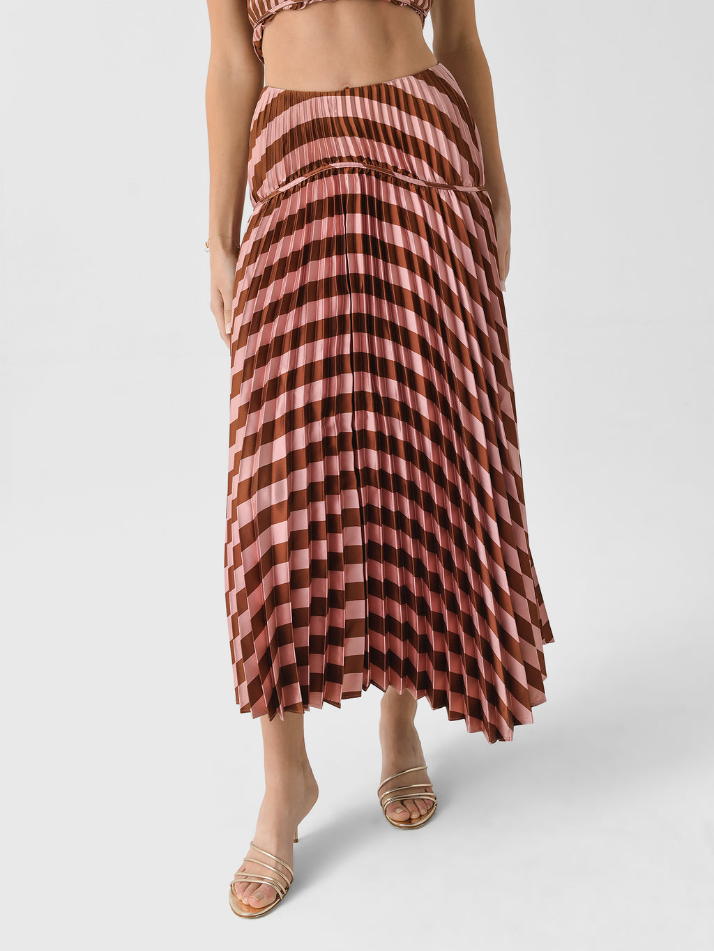 CLEA Women's Cersie Pleat Skirt - Saint Bernard