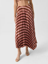CLEA Women's Cersie Pleat Skirt - Saint Bernard