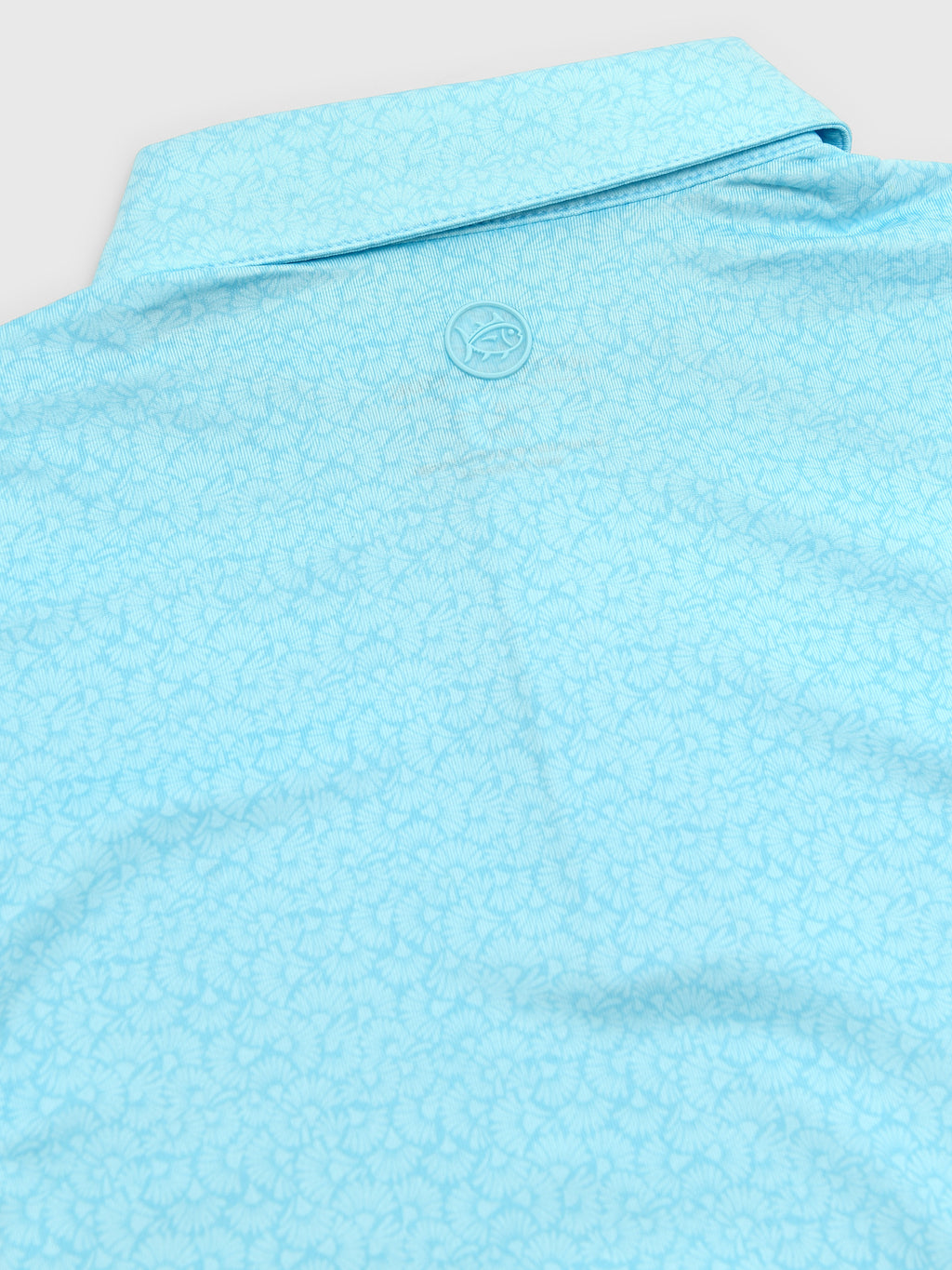 Southern Tide Boys' Driver Paradise Shores Printed Performance Polo - Saint Bernard