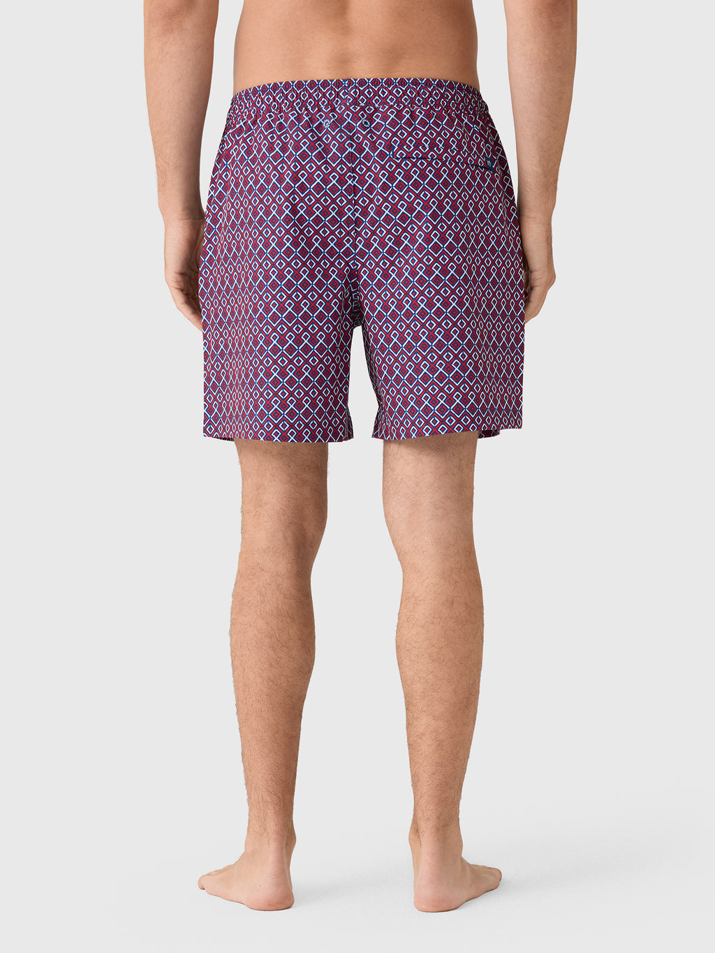 Southern Tide Men's Marine Mirage Maritime Swim Trunk - Saint Bernard