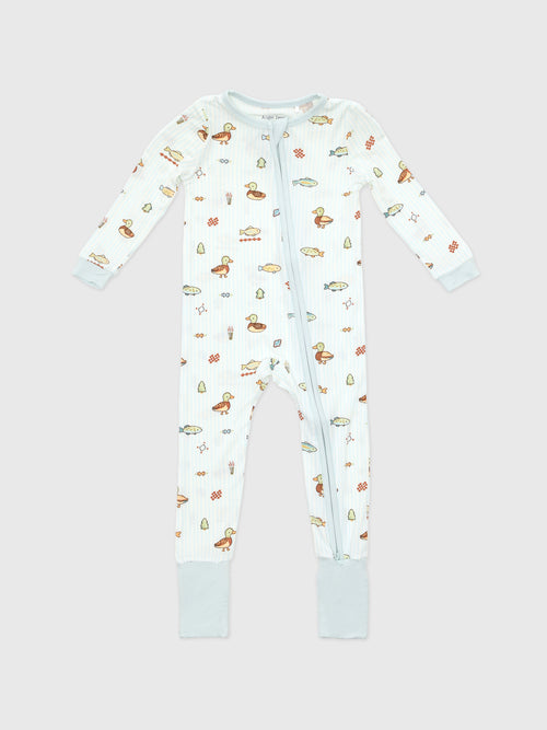 Angel Dear Baby Lake Cuties Convertible Romper - Saint Bernard