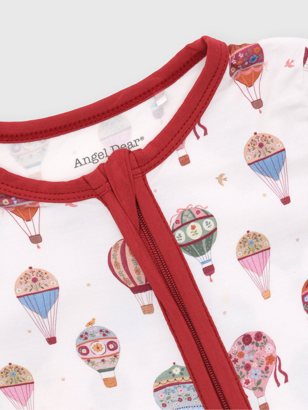 Angel Dear Baby Girls' Hot Air Balloon Convertible Romper - Saint Bernard