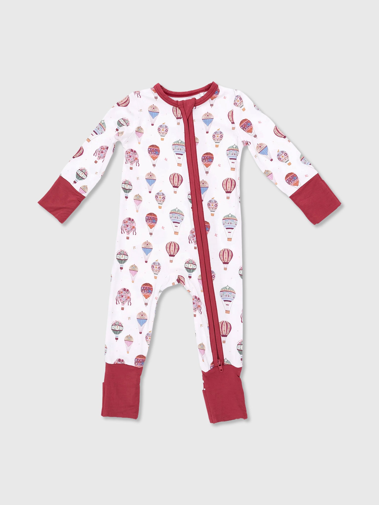 Angel Dear Baby Girls' Hot Air Balloon Convertible Romper