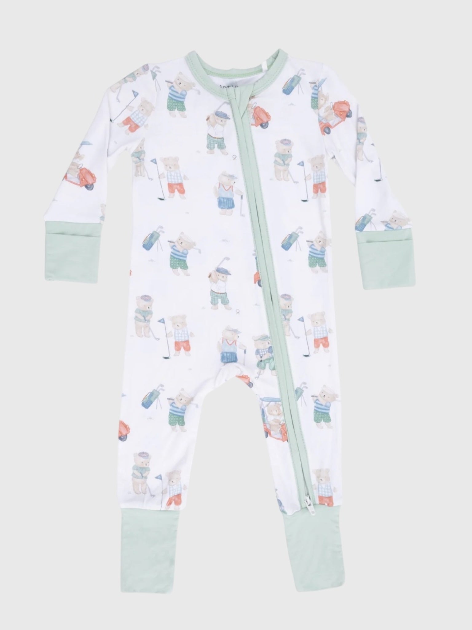 Angel Dear Baby Boys' Convertible Romper - Saint Bernard