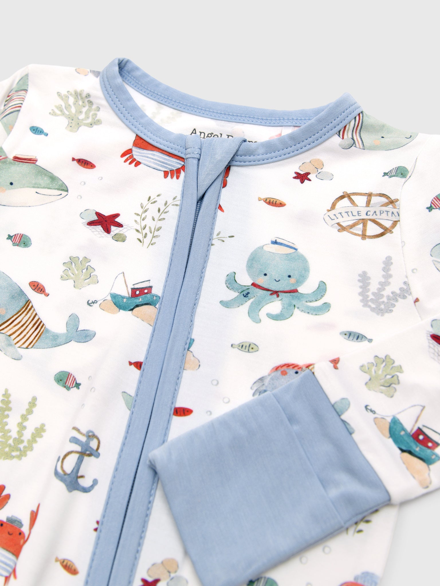 Angel Dear Baby Boys' Convertible Romper - Saint Bernard