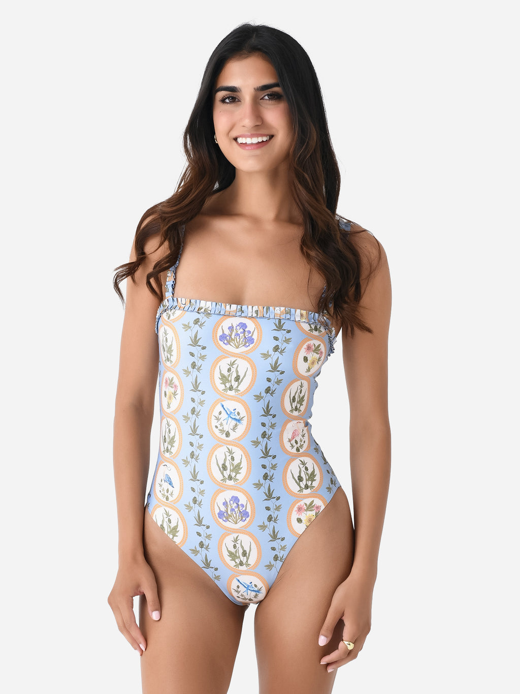 Agua By Agua Bendita Women's Limón Alquimia One-Piece Swimsuit - Saint Bernard