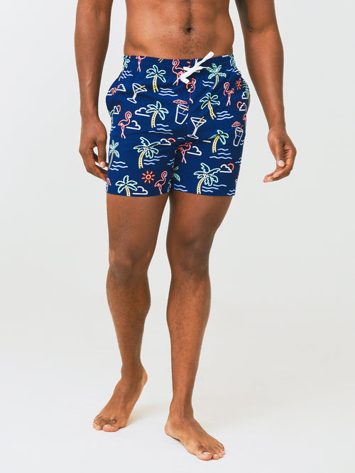Chubbies Men's The Neon Lights 5.5" Swim Trunk